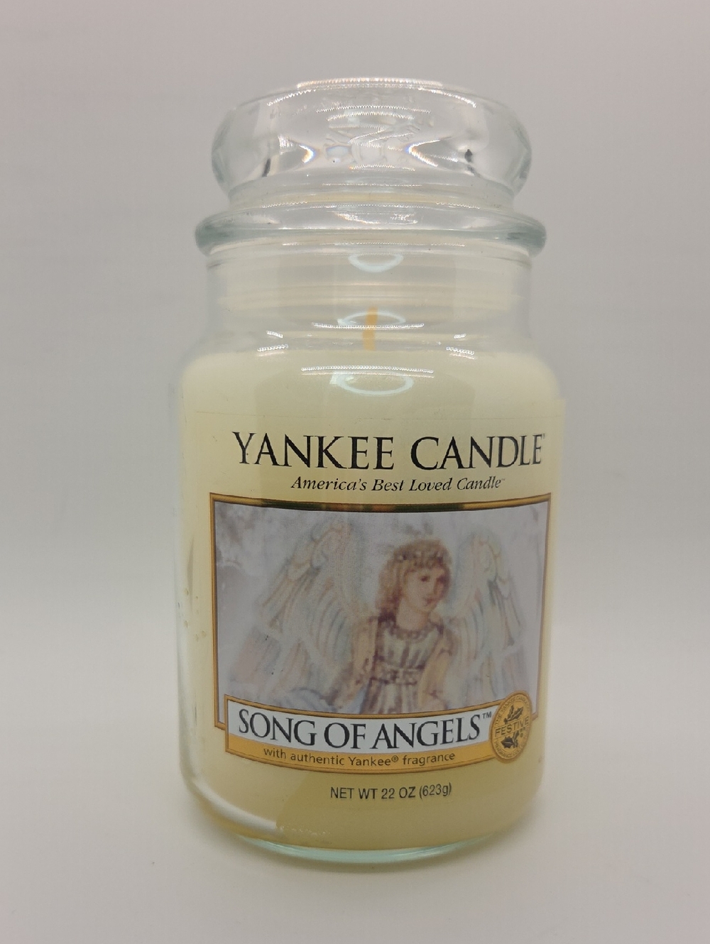 Yankee Candle Song of Angels Large Jar Candle - Cream